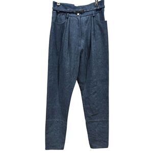 Rachel Comey Belted Trouser in Denim NWT Size 8
